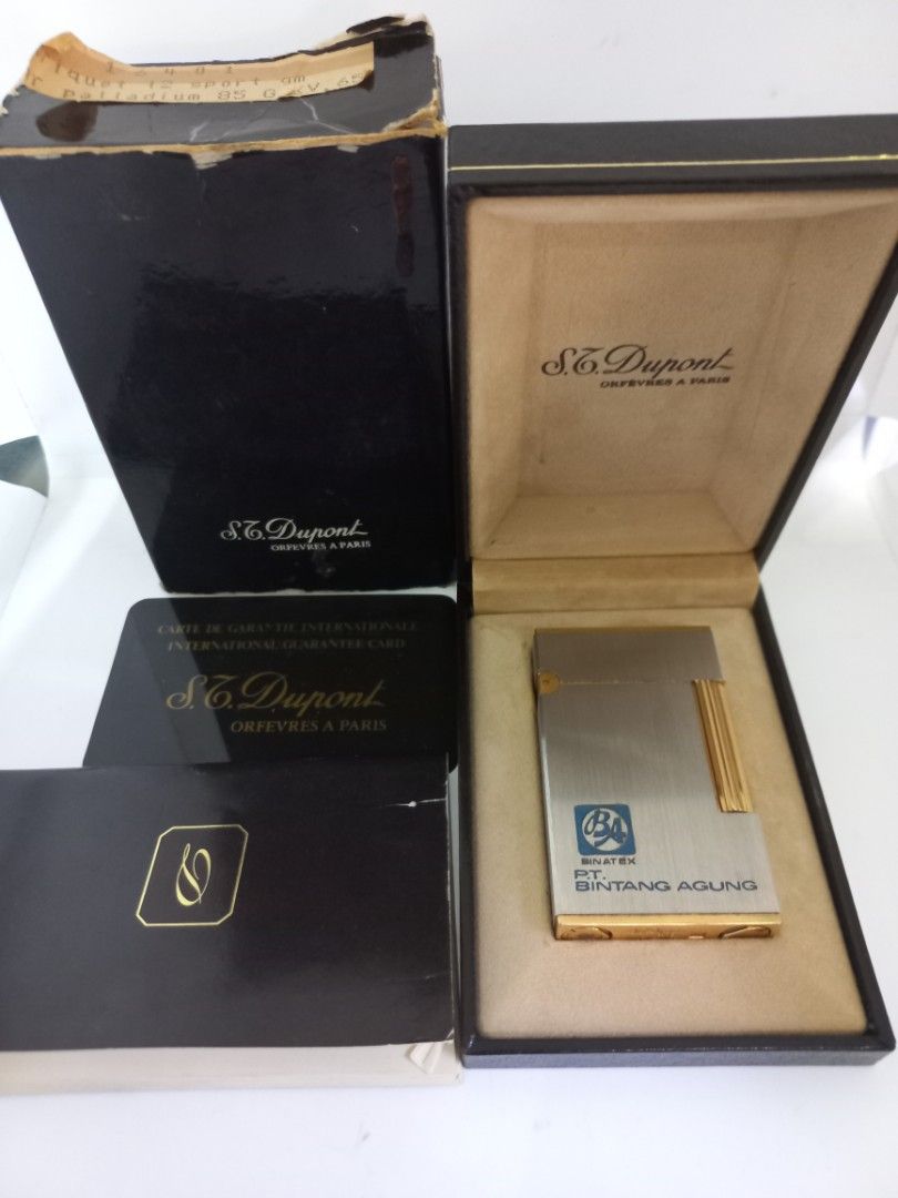 St.Dupont Lighter second original, Barang Mewah, Aksesoris di Carousell