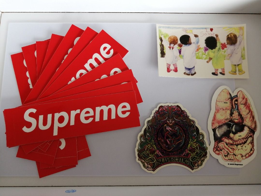 Supreme Stickers Hobbies Toys Collectibles Memorabilia