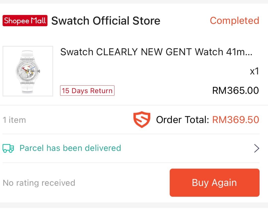 Swatch shopee best sale
