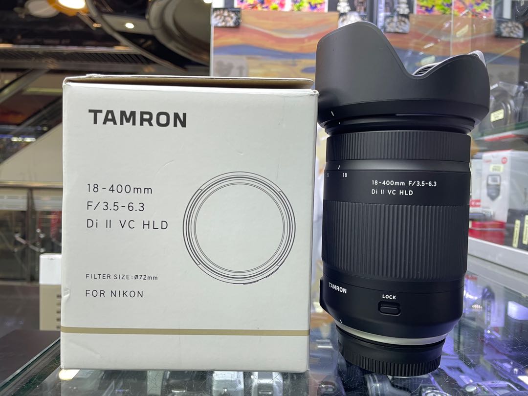 TAMRON 18-400mm F3.5-6.3 Du II VC HLD for NIKON F 齊盒超新淨天涯長