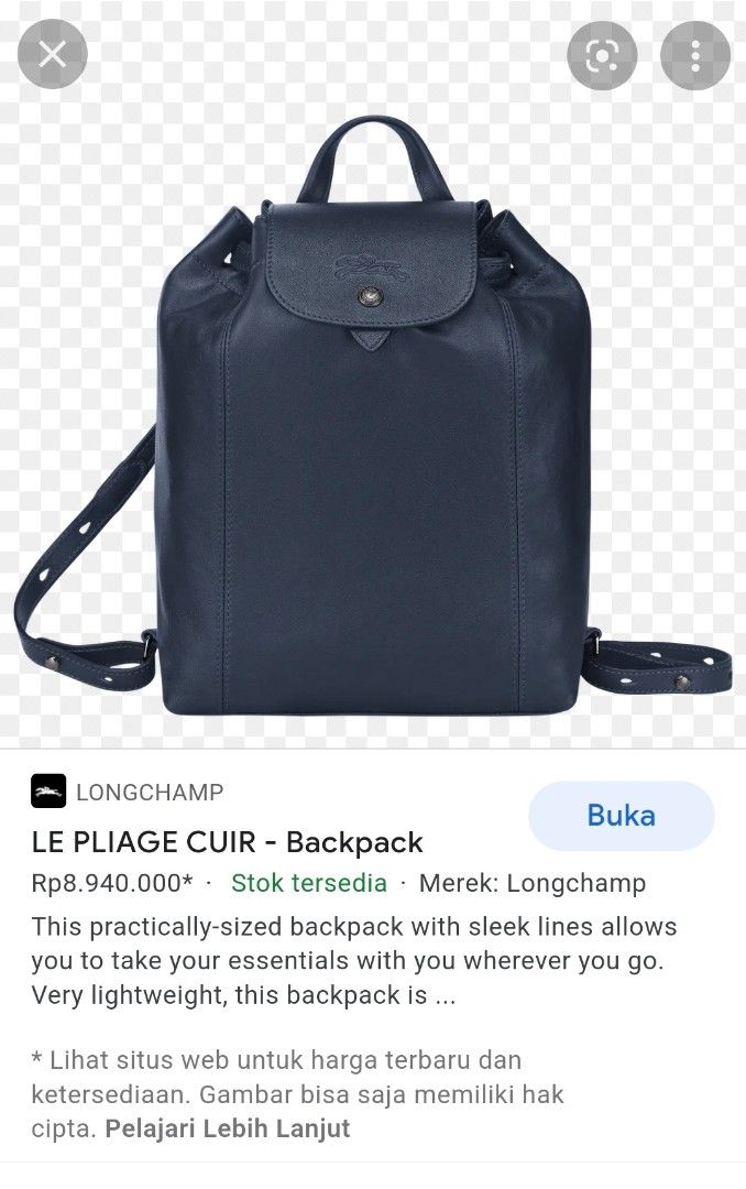 Longchamp ransel bag sales