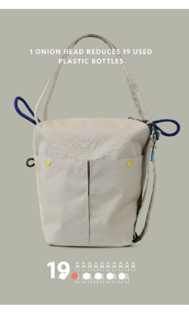 Tathata Onion Head Relife Bag Sky, Women's Fashion, Bags & Wallets