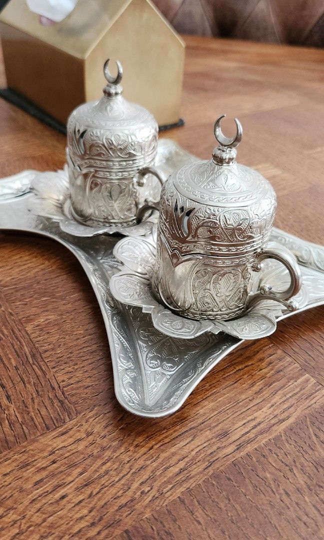 Tea set (Category: Vintage Collectibles) located in Singapore. Submitted by bestyle (Listing ID 1197544239, Image 3). Description: Turkish tea set.