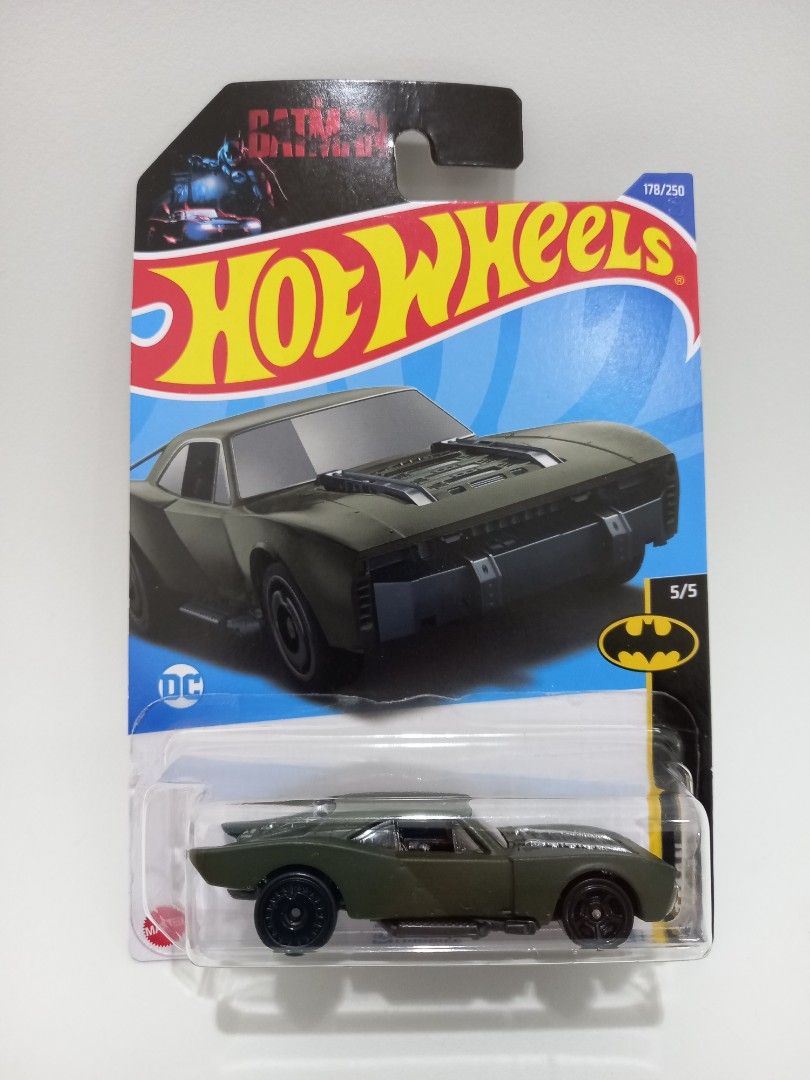 The Batman Batmobile Green Hot Wheels Batman Hotwheels Diecast Car, Hobbies  & Toys, Toys & Games on Carousell