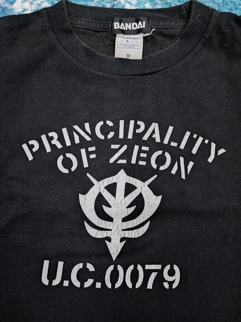 The Gundam Principality Of Zeon Official Bandai, Men's Fashion, Tops