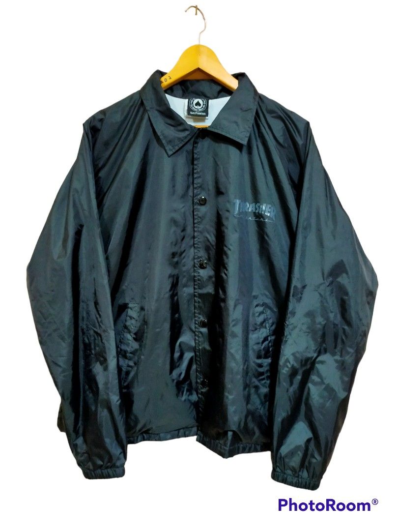 Thrasher Magazine Skate And Destroy Coach Jacket Men s Fashion