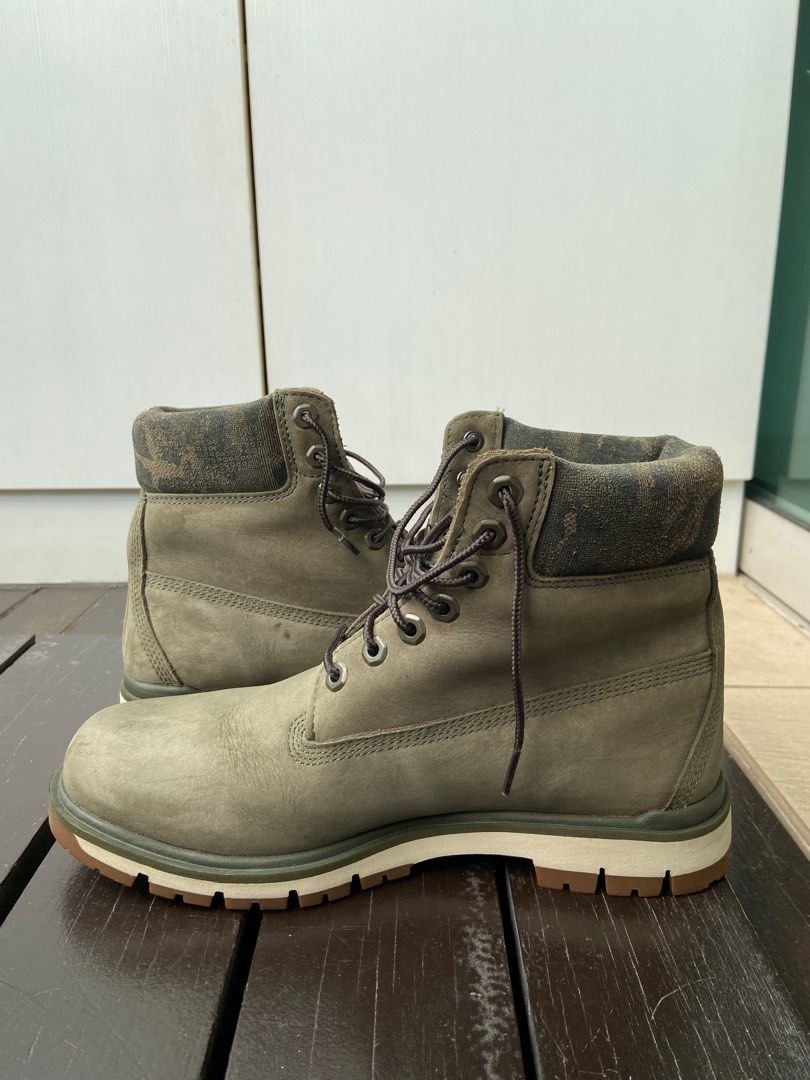 Olive green 2025 timberland boots