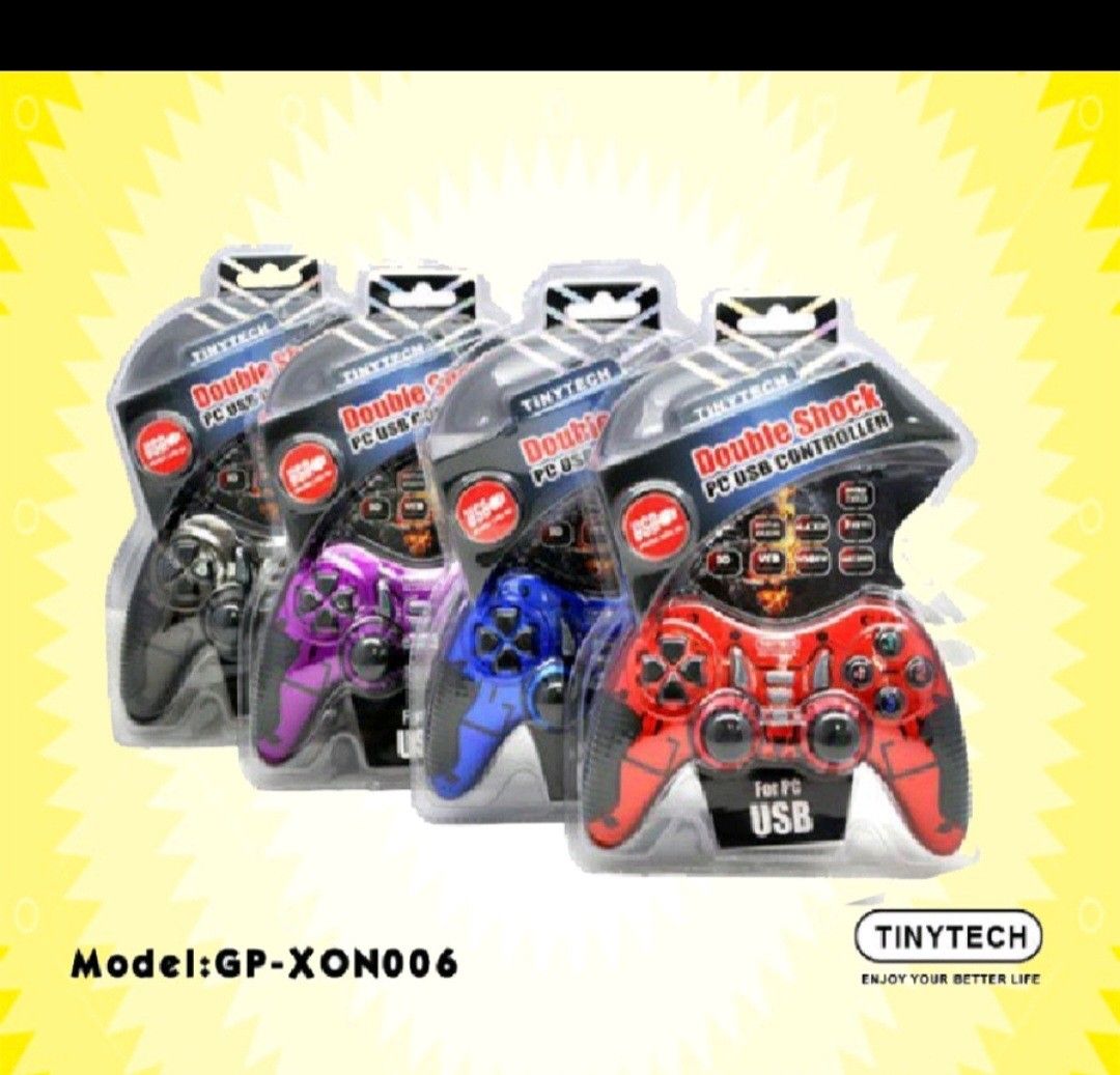 Tinytech Controller Red Gp Xon006 Video Gaming Video Game Consoles Others On Carousell