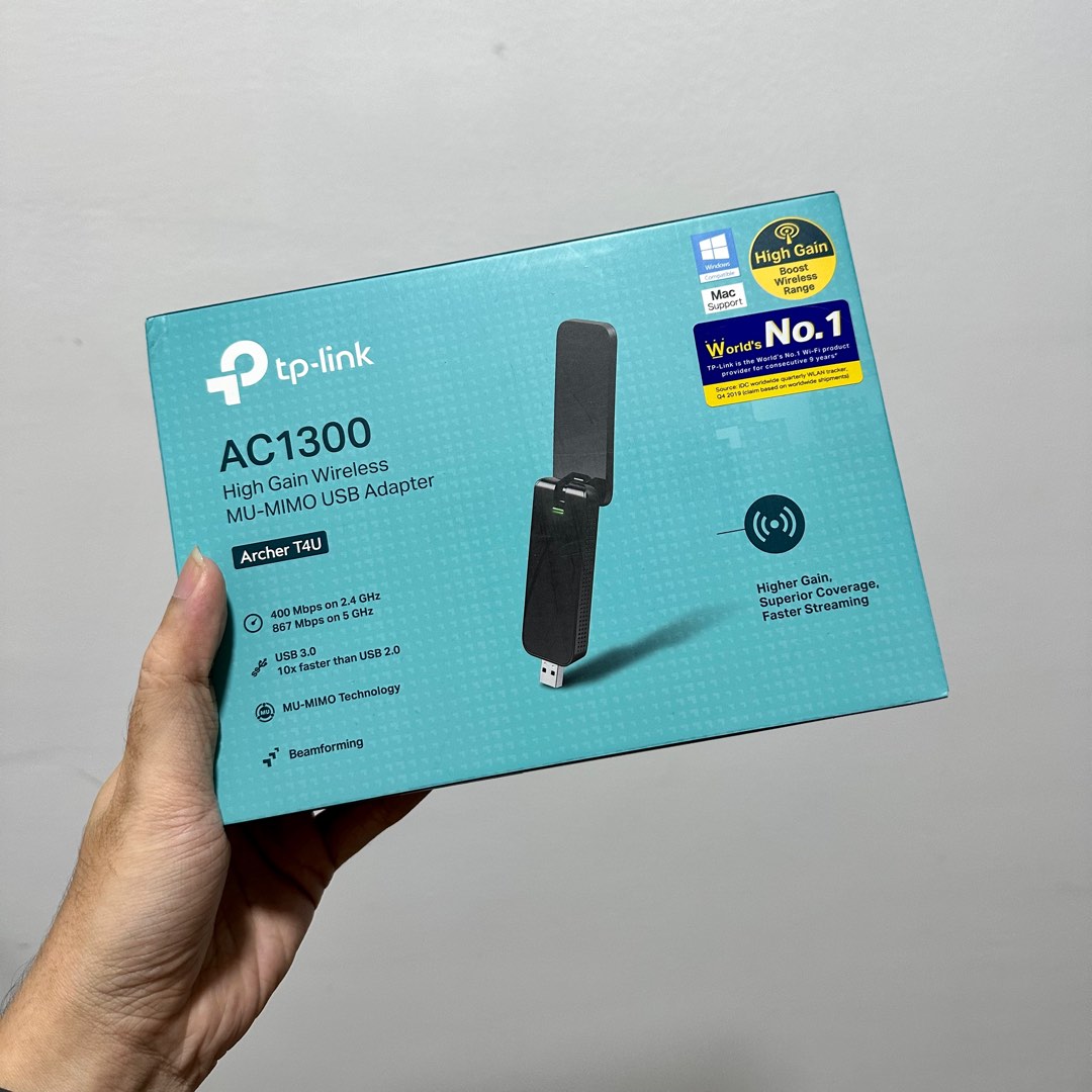 TP-Link AC1300 Wireless USB Adapter, Computers & Tech, Parts