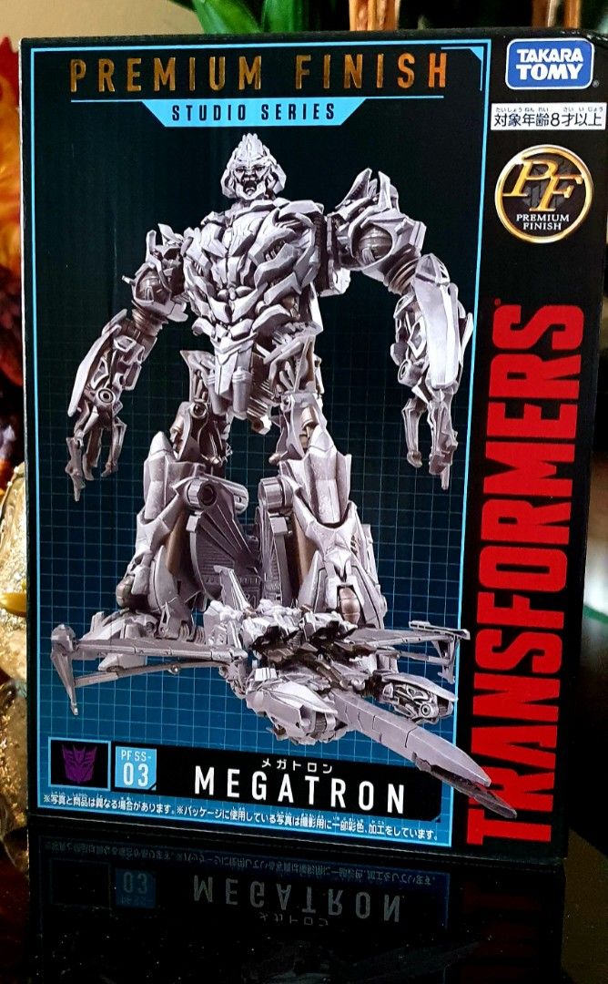 Transformers Takara Tomy Megatron Premium Finish Studio Series 03 Toy Action Figure