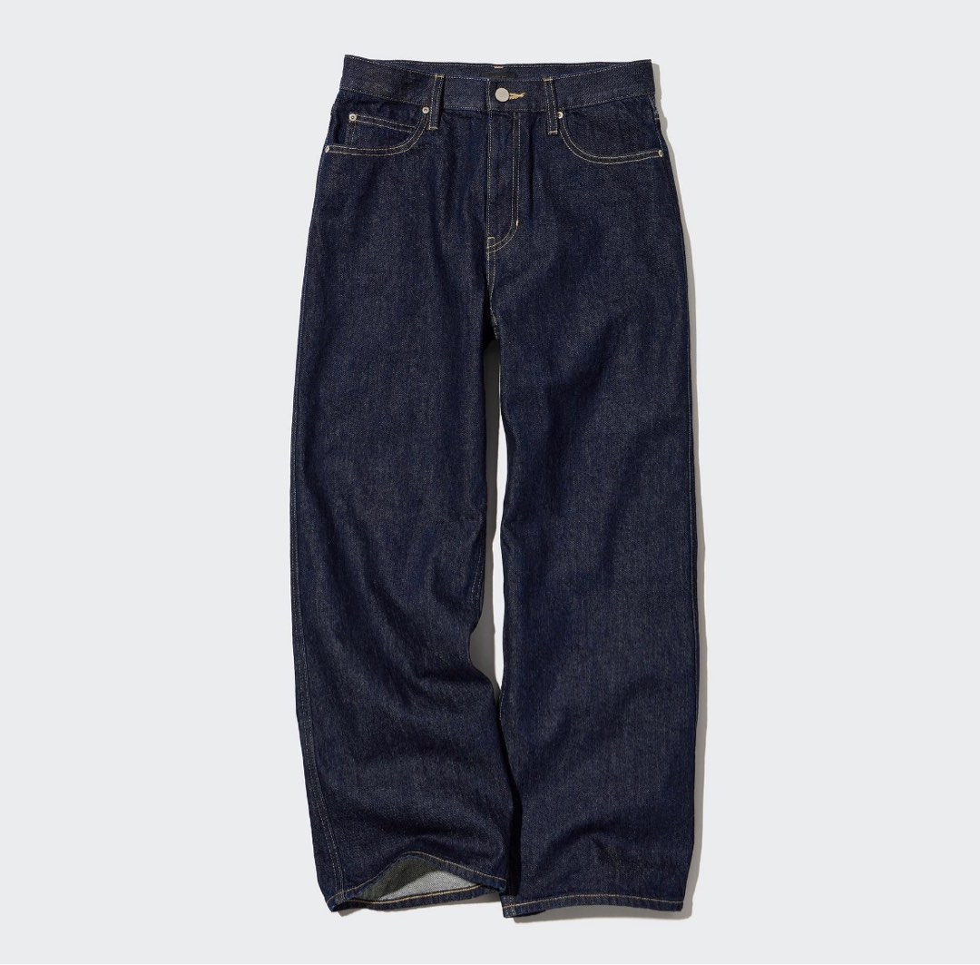 Uniqlo Baggy jeans, Women's Fashion, Bottoms, Jeans & Leggings on Carousell