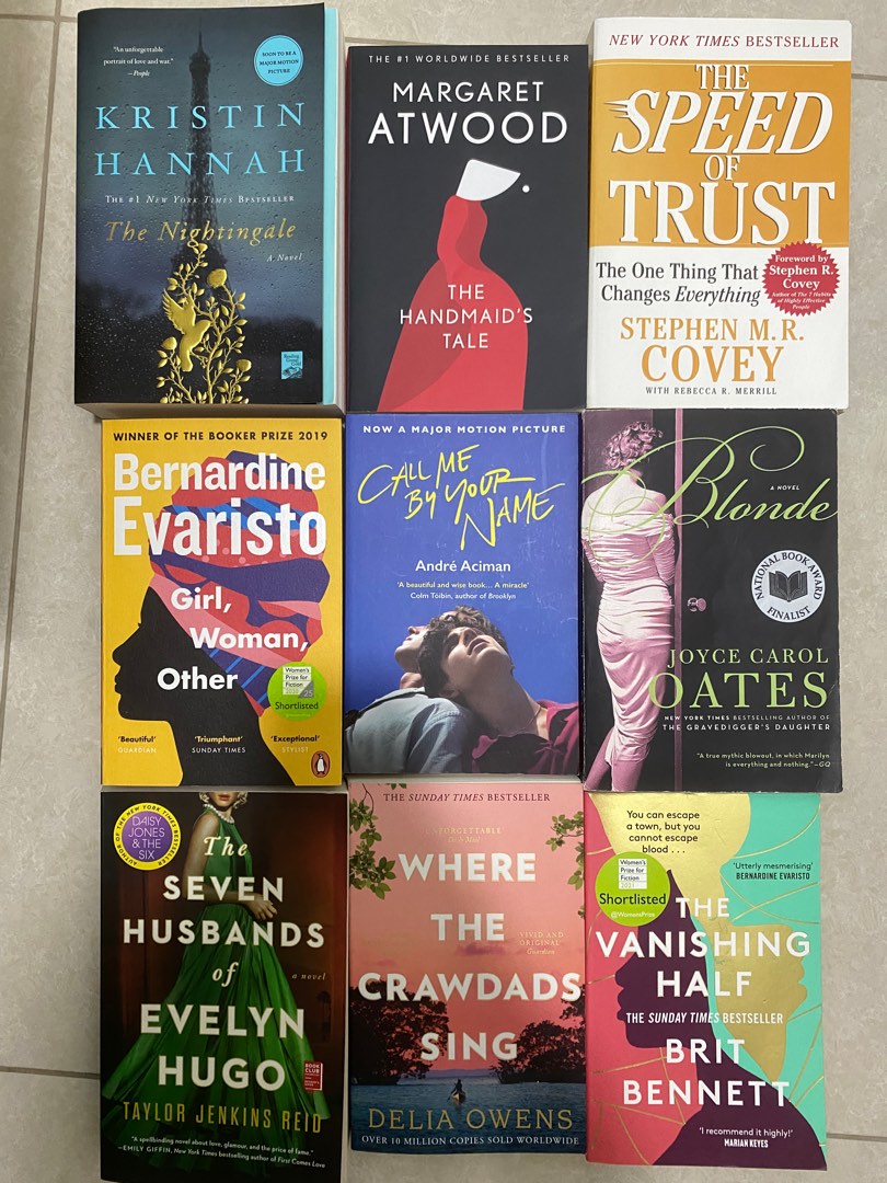 Used books in good condition including recent releases, Hobbies & Toys