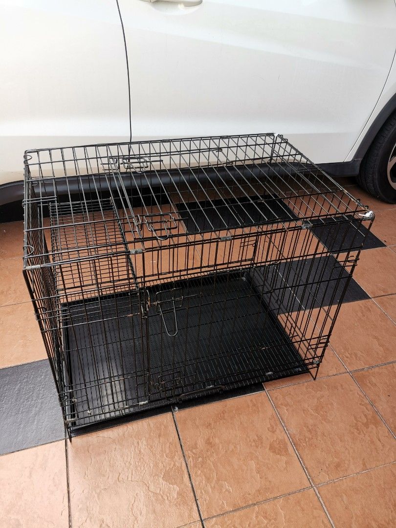 Used cat cage, Pet Supplies, Homes & Other Pet Accessories on Carousell
