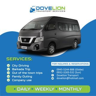 Van and Car for Rent Baguio Subic Pangasinan Ilocos