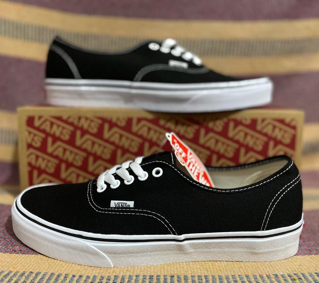 Jual vans authentic store black white original