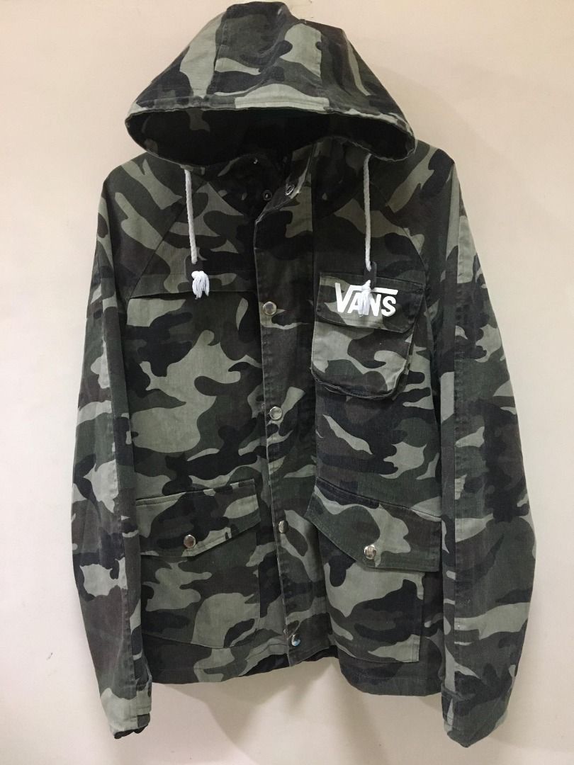 Vans camo parka outlet