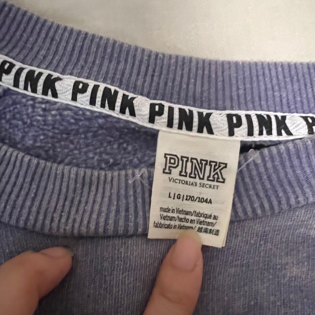 Victoria secret pink pullover hotsell