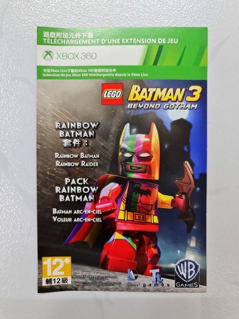 Jogo LEGO Batman 3: Beyond Gotham - Xbox 360 (USADO) - Tabular Games