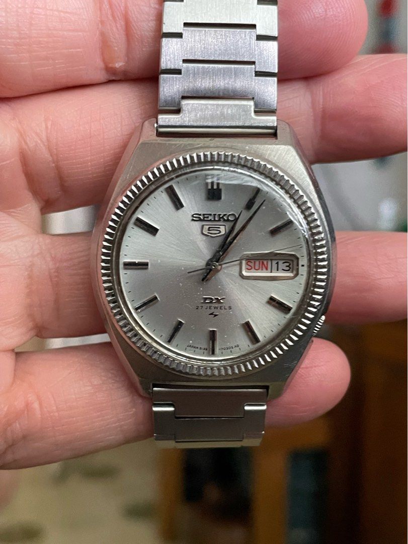 Vintage '68 Seiko 5 DX Automatic 27J, Men's Fashion, Watches & Accessories,  Watches on Carousell