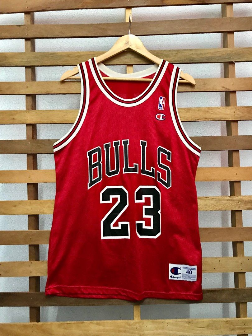 Vintage, Shirts, 998 Champion Chicago Bulls Vintage Retro Jersey Warm Up  Nike Authentic Nba