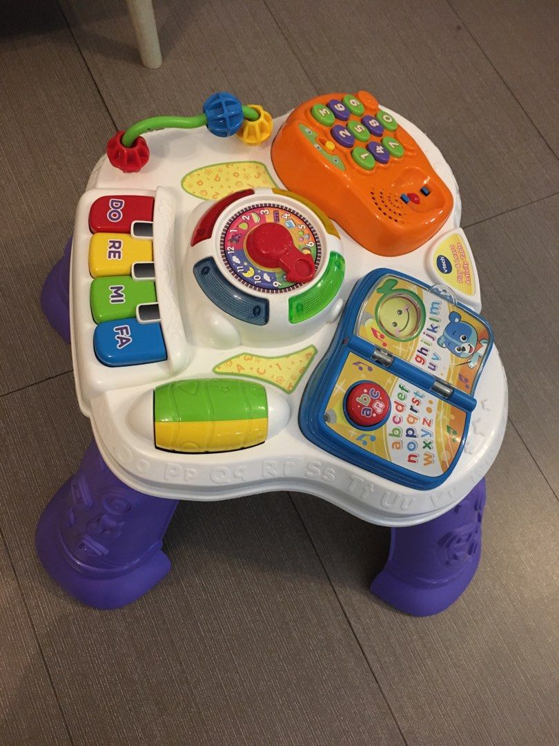 Vtech Activity Table, Babies & Kids, Infant Playtime on Carousell