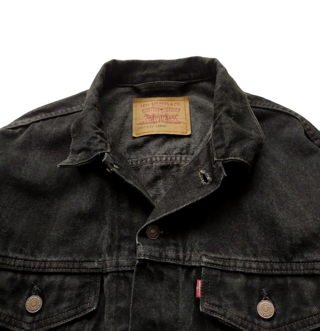 Vtg 90s Levi's 70507-4159 trucker jacket made in USA