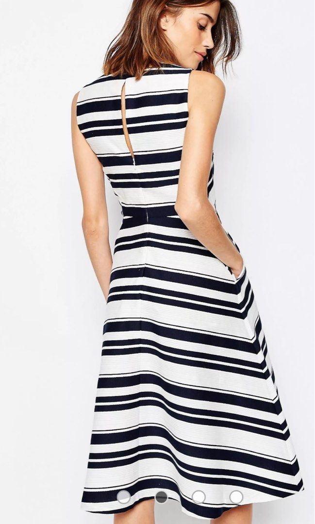 Warehouse stripe dress hotsell