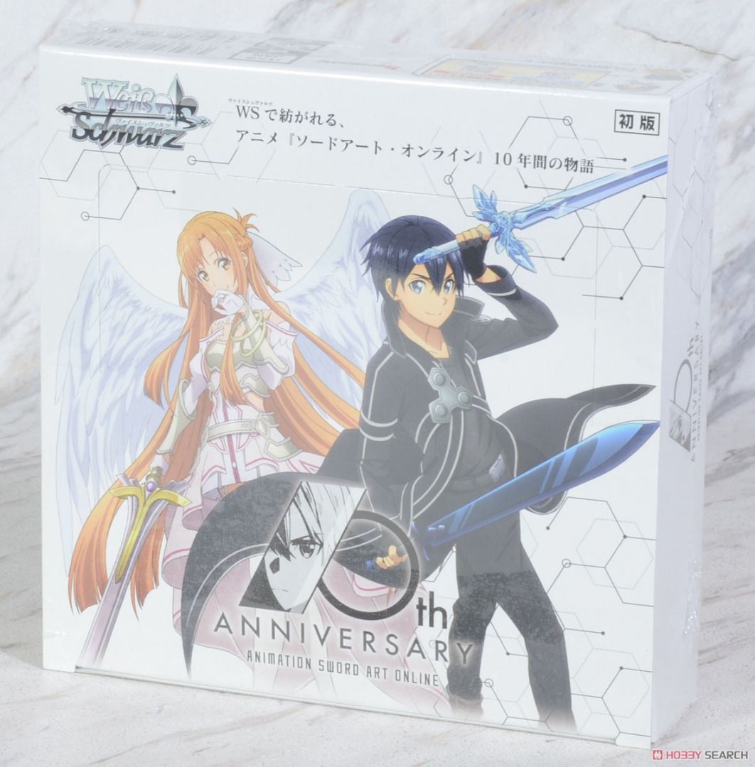 sword art online animation 10th anniversary booster box Weiss Schwarz Booster Pack Anime Sword Art Online 10th Anniversary BOX –  Toys Store Japan main image 0