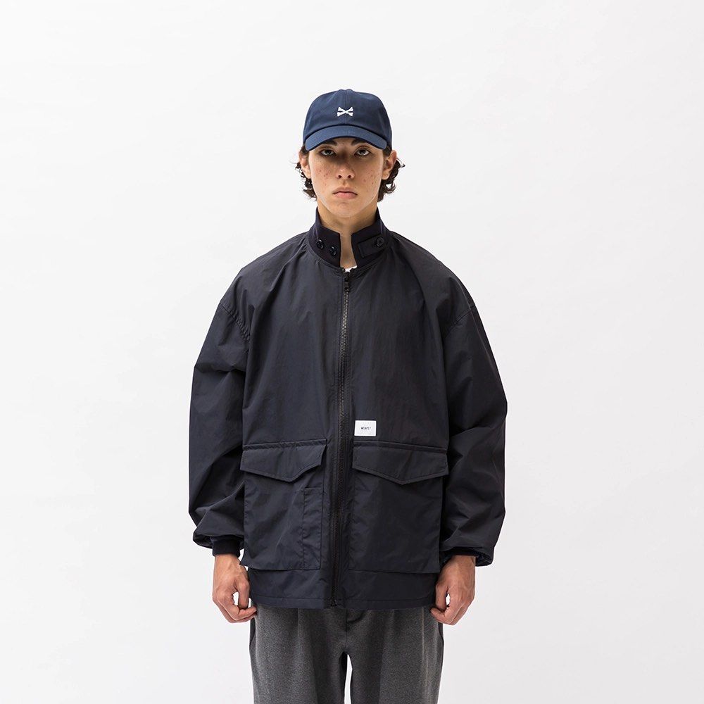 WTAPS 22AW JFW-05 / JACKET / NYLON. TAFFETA - NAVY Size S 有單