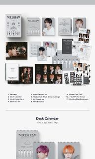 wts nct dream season greetings 2023 smtown sm store pob set mark renjun haechan jisung chenle