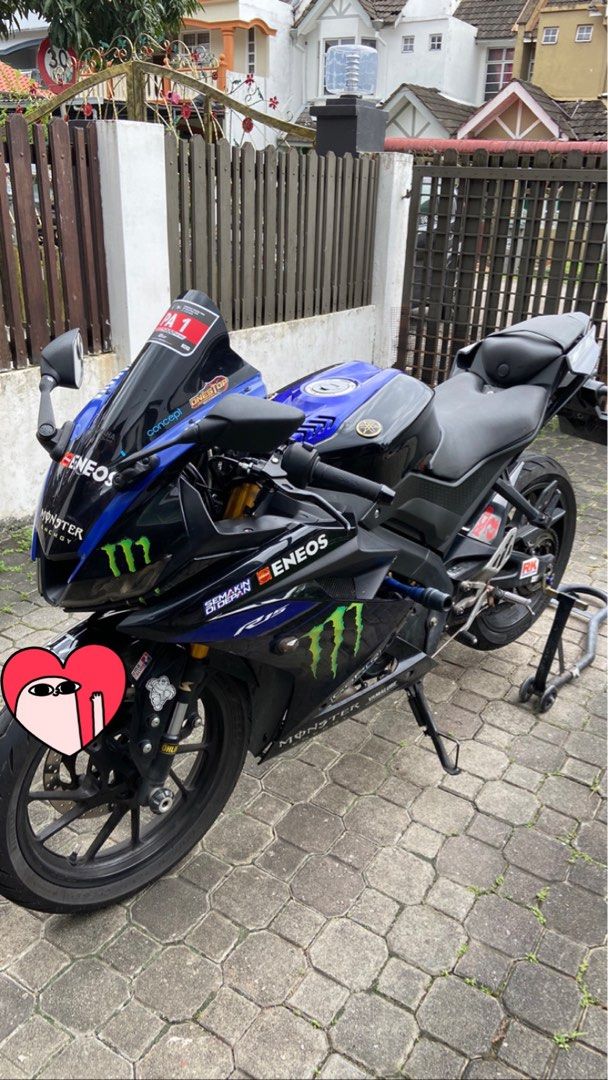 Yamaha r15 gp monster deals