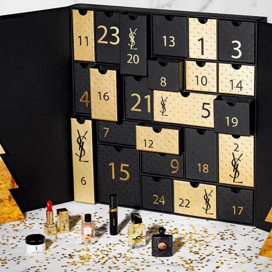 YSL 2022 Christmas Advent Calendar [Gold; limited stock in Sg], Beauty
