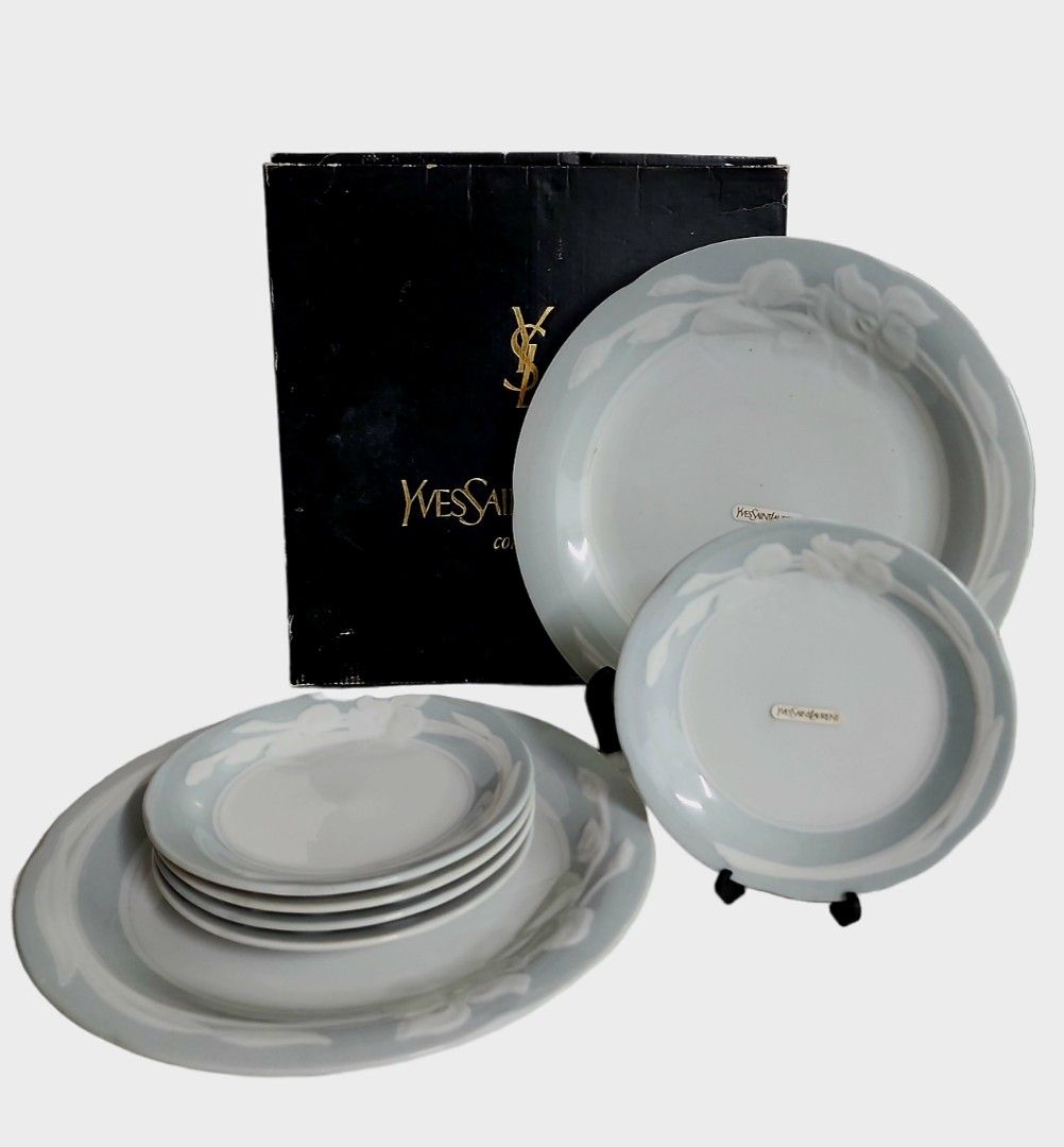 YSL Dinner Set, Furniture & Home Living, Kitchenware & Tableware