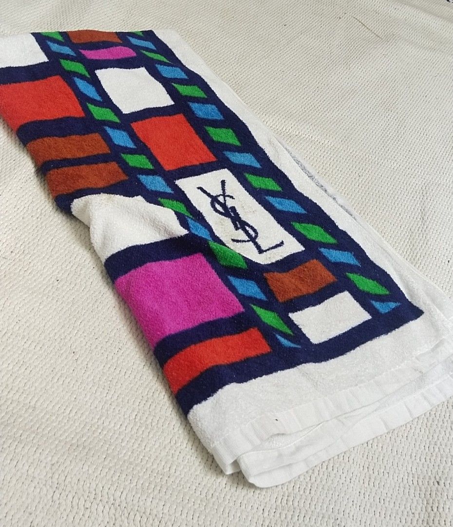 Ysl best sale beach towel