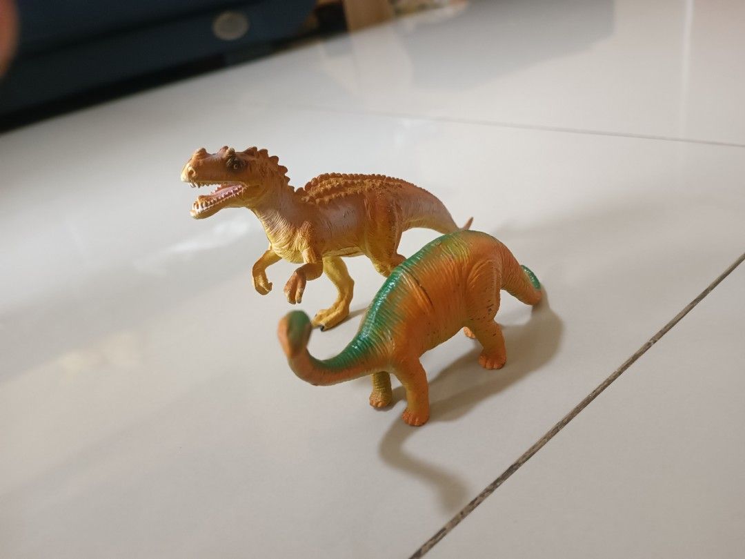10 Pieces Of Dinosaur Toys, Hobbies & Toys, Toys & Games On Carousell