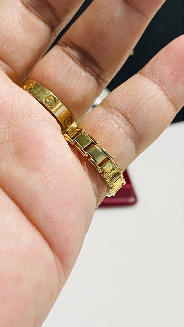 Watch band ring sale