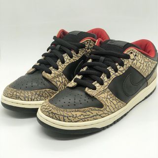 2002 Black Cement Supreme SB Dunk Low Pro