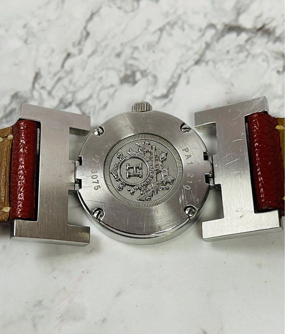 (211245) Hermes Paprika Women’s Quartz Watch Ref PA1.210, Luxury