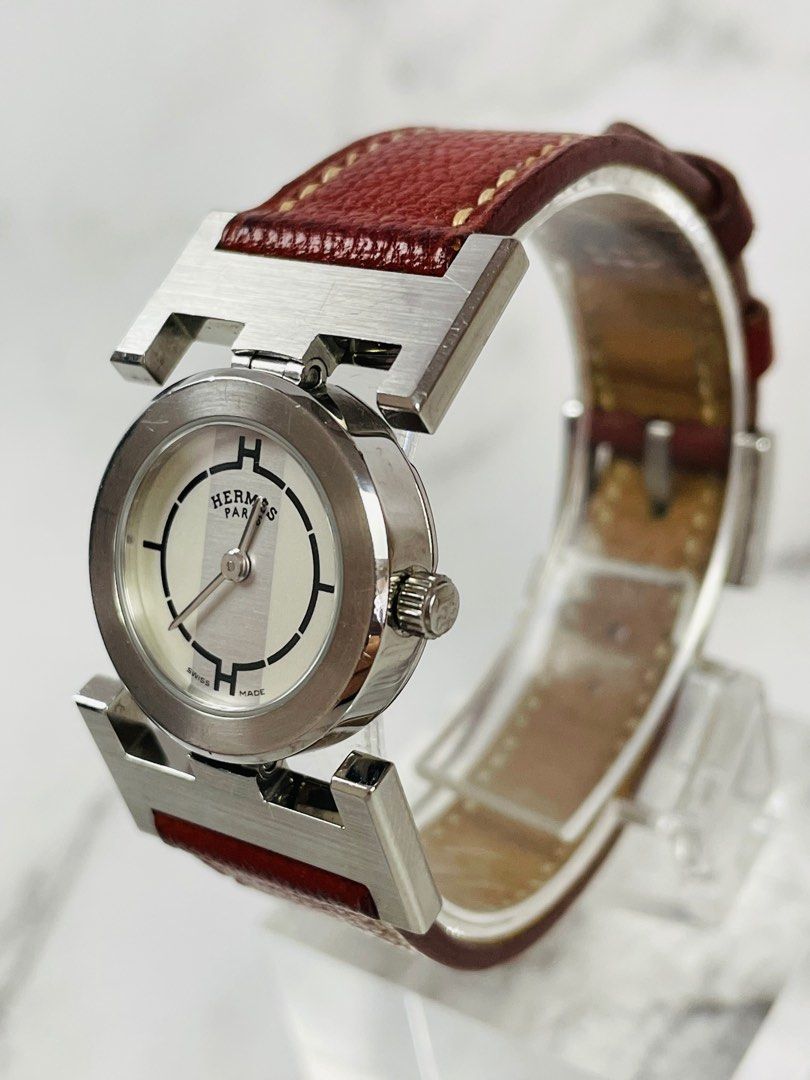 (211245) Hermes Paprika Women’s Quartz Watch Ref PA1.210, Luxury
