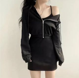 2 pcs set (jacket and dress)