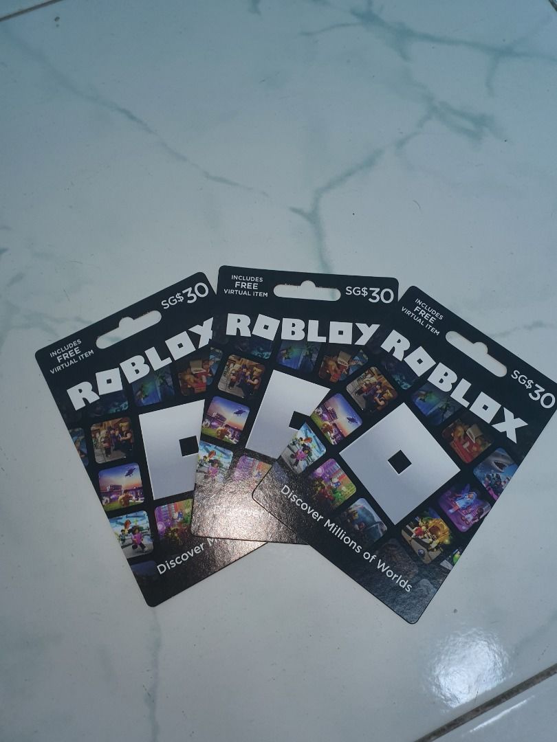 Roblox codes, Video Gaming, Gaming Accessories, Game Gift Cards & Accounts  on Carousell