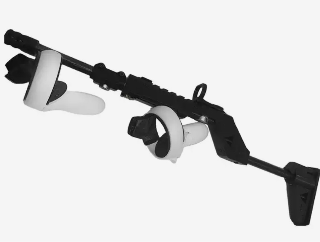 3D Gun Stock for Oculus Quest 2, Video Gaming, Gaming