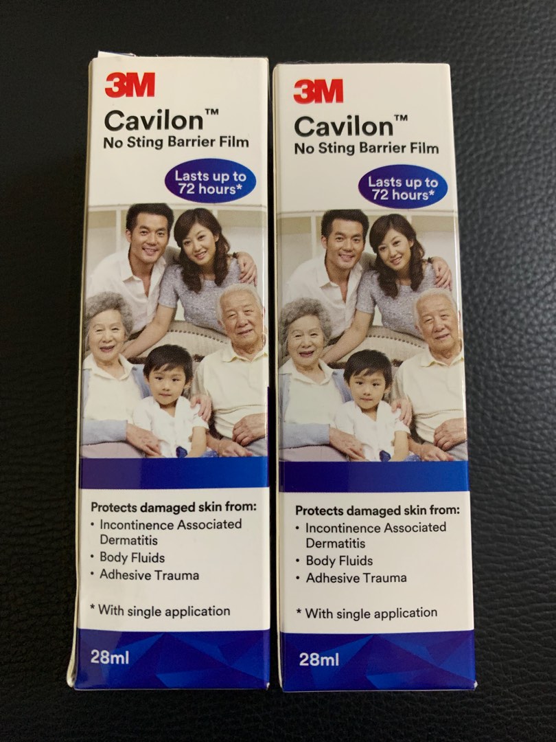 3M Cavilon No Sting Barrier Film 28ml 2 bottles , Health & Nutrition