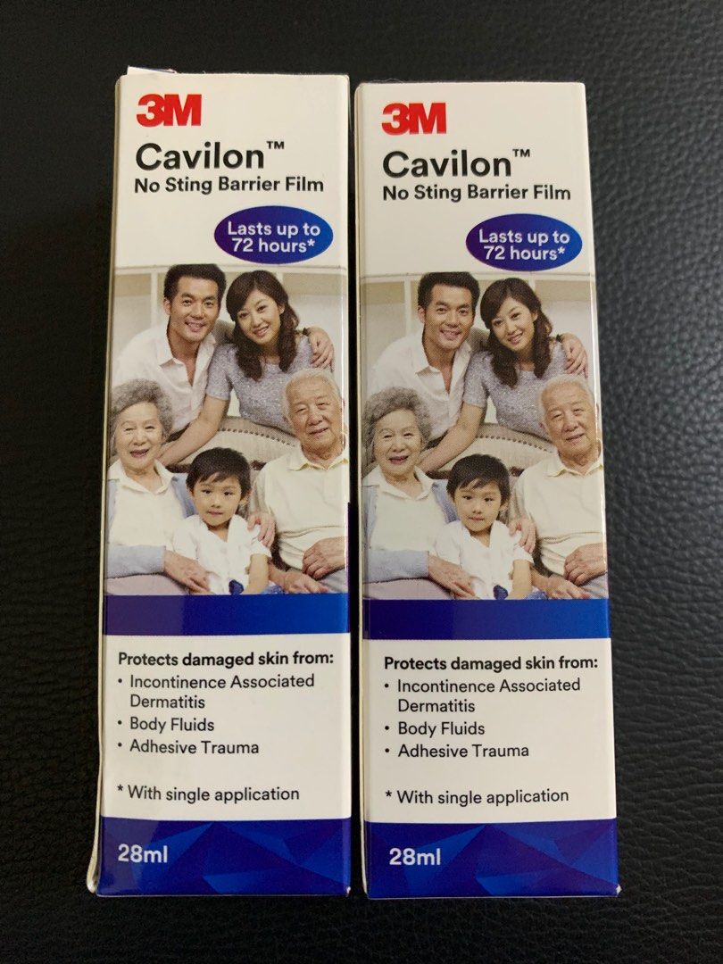 3M Cavilon No Sting Barrier Film 28ml 2 bottles , Health & Nutrition