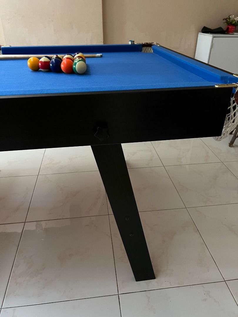 6ft Foldable Pool Table , Sports Equipment, Sports & Games, Billiards ...