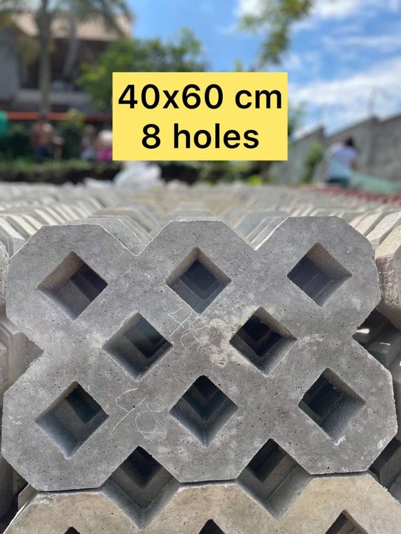 8 HOLES GRASS PAVERS, Furniture & Home Living, Home Decor, Carpets