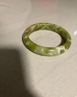 青提奶蓋岫玉手鐲