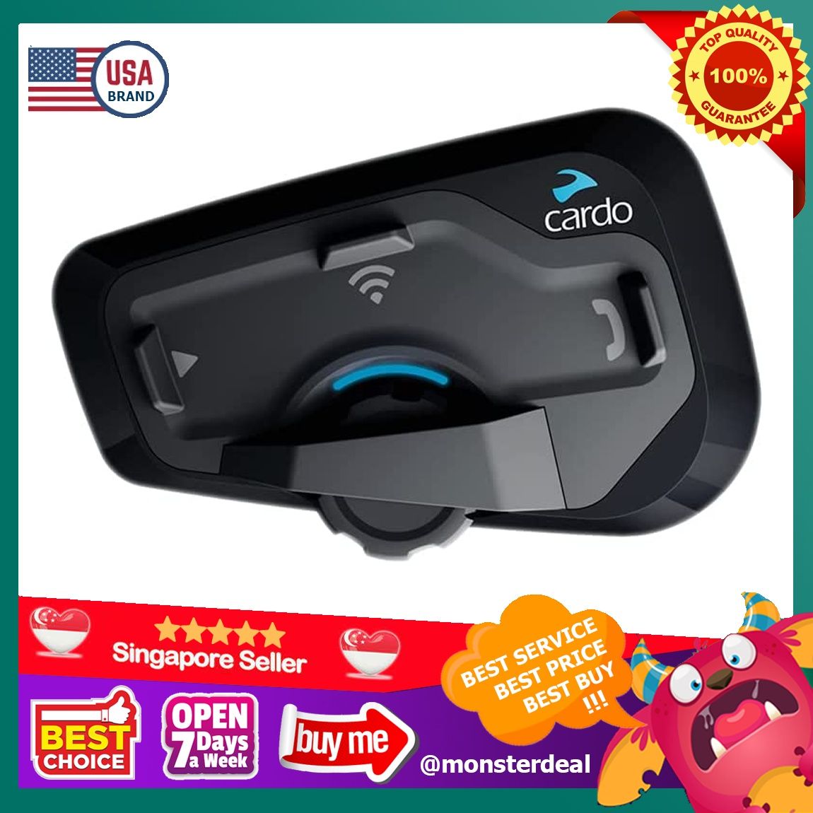 Cardo freecom 4 plus dual pack shop