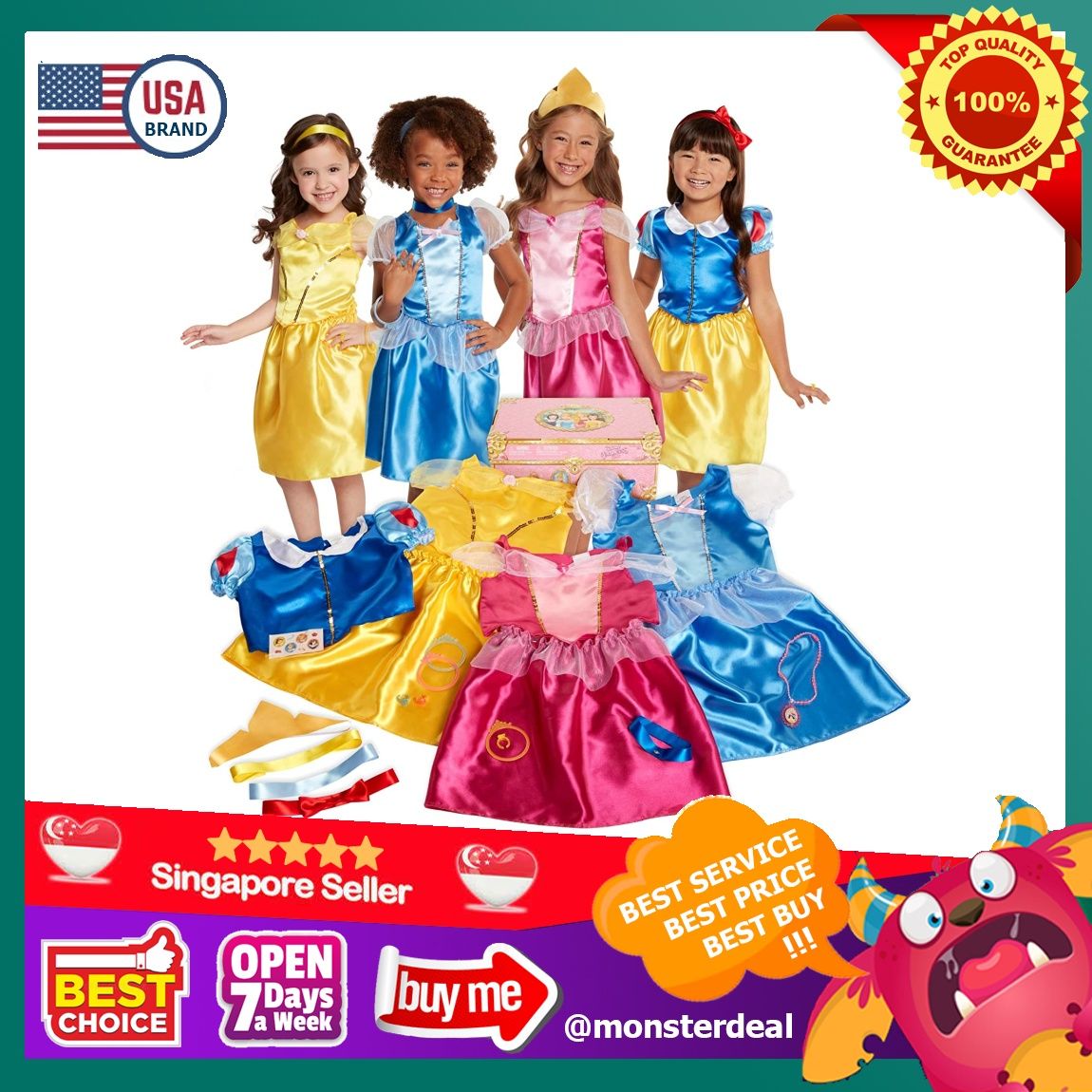 Disney princess dress up trunk cheap