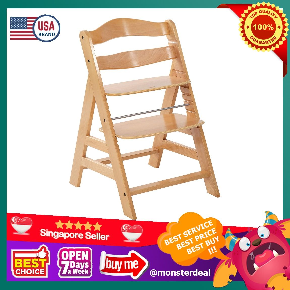 Hauck Fun for Kids Alpha Wooden Height